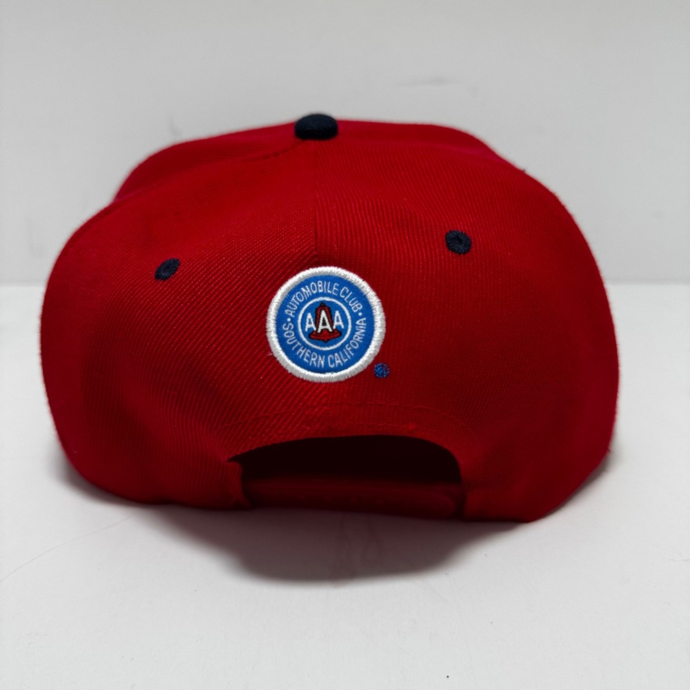 LA Angels Hat Red Navy Blue AAA Southern California Sixth Man Promotions - Picture 3 of 6